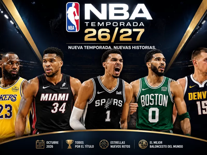 NBA 2026-27: movimientos estelares, incertidumbre con LeBron y nuevos favoritos al título
