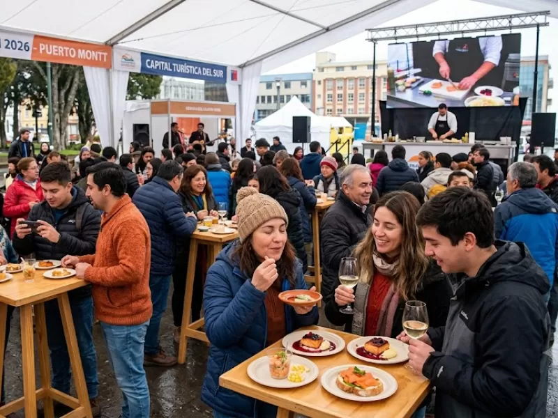 Puerto Montt lanza la Semana del Salmón 2026 con gastronomía, cultura y más de 2.000 kilos de salmón para degustaciones