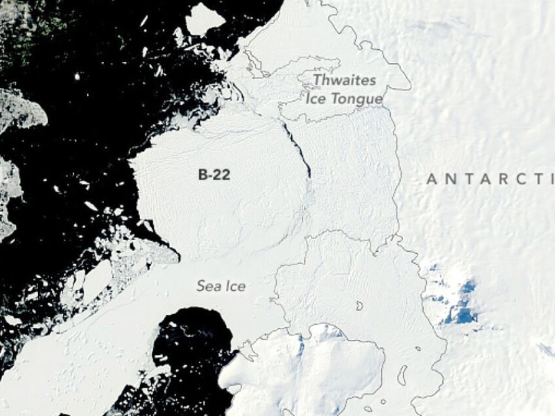 Un gigantesco iceberg se pone en movimiento tras 20 años de ruptura ...